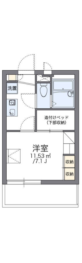 レオパレスグリーンプラネット 間取り