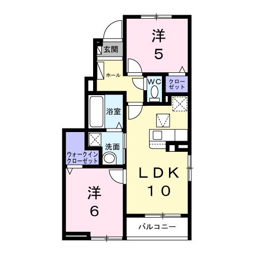 ヴィクトリアガーデン　１ 間取り