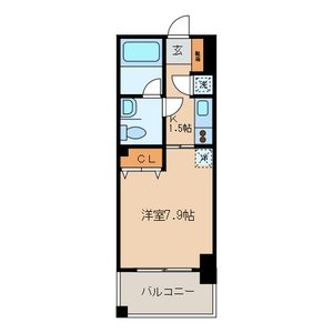 コンフォート武蔵野 バストイレ別のお部屋です。