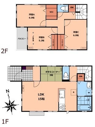 並木町3丁目戸建賃貸住宅 畳コーナー付き物件！