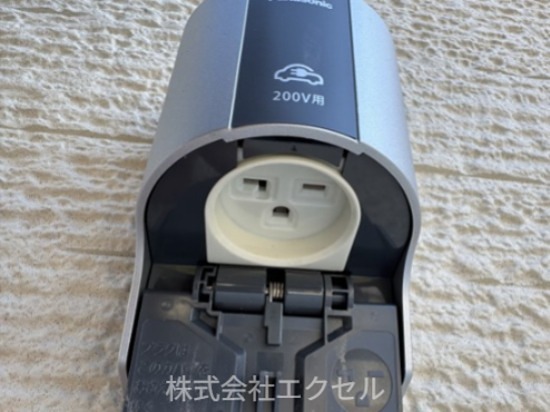 並木町3丁目戸建賃貸住宅 電気自動車充電ポート完備です！