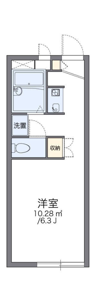 レオパレス慶 間取り