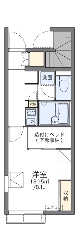 レオパレスプレジール町田 間取り