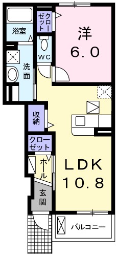 グランジュテⅢ 間取り