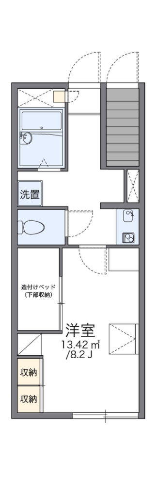 レオパレスＡｐｐｌｅ 間取り