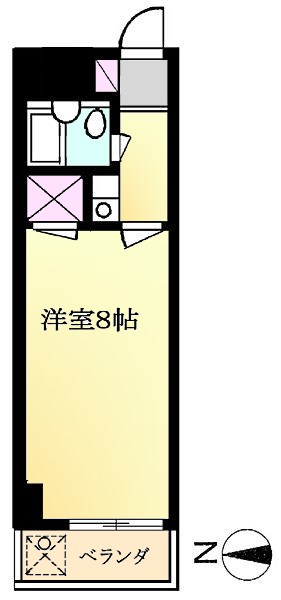 TISマンション堀之内 ゆったりとしたお部屋です。