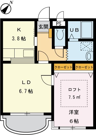 シャルム永山 間取り