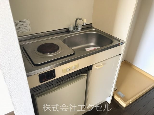 ヒルズ八王子  電気コンロ完備のキッチン♪