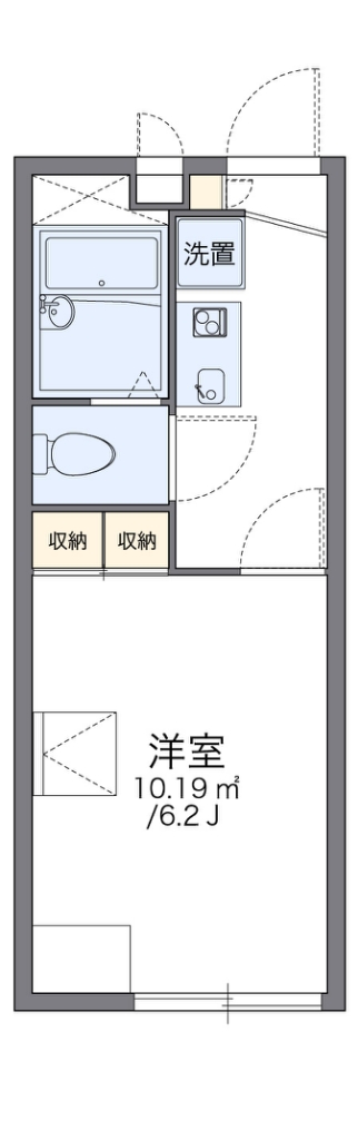 レオパレス清水が丘 間取り