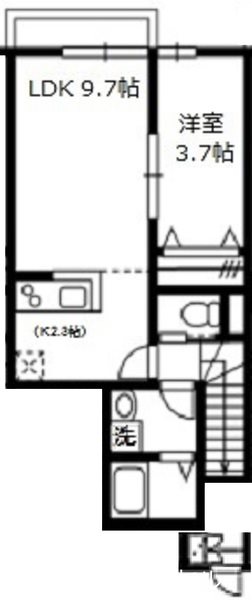 クオーレ白糸台 間取り