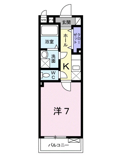 カーサ　アモローザ 間取り