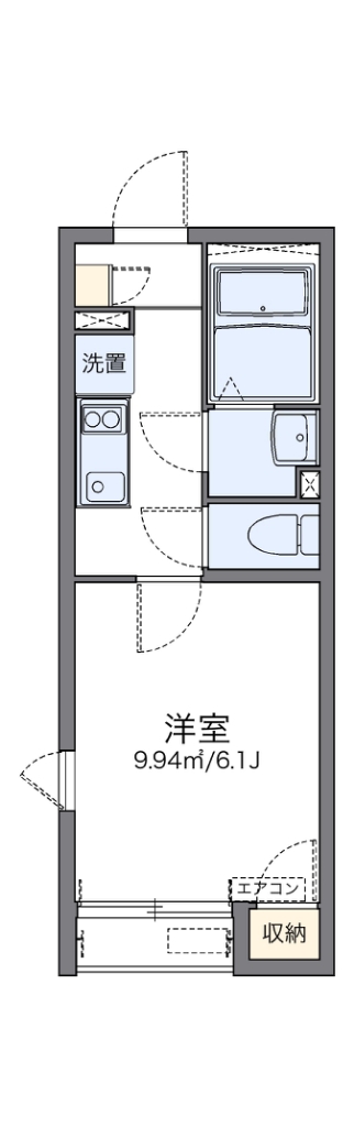 レオネクストショコラ国立 代表的な間取のため実際の間取とは異なる場合があります
