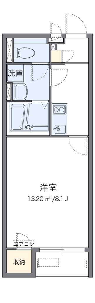 ミランダＴＤレジデンス 代表的な間取のため実際の間取とは異なる場合があります