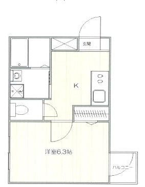 FLAG八王子 間取り