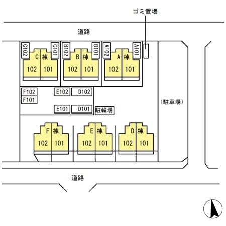 ＧｒｅｅｎＦｏｒｅｓｔ聖蹟   見取り図です。