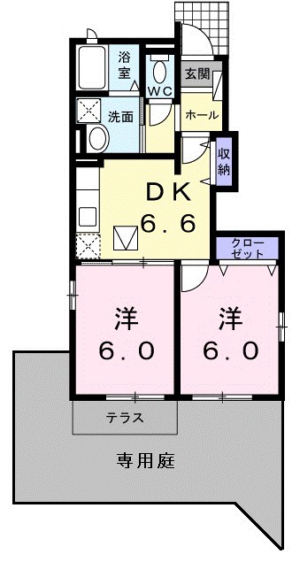 アイビーヒルズⅡ 間取り