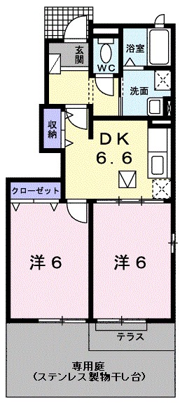 アイビー・ヒルズＤ 間取り