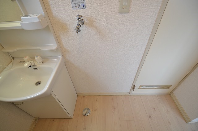 オークヴィレッジ 洗濯機置場