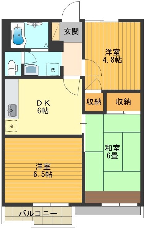 サンレイク中央 間取り