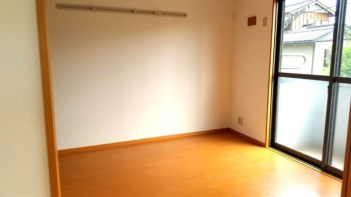 オークスコートＡ フローリング仕様のお部屋です。