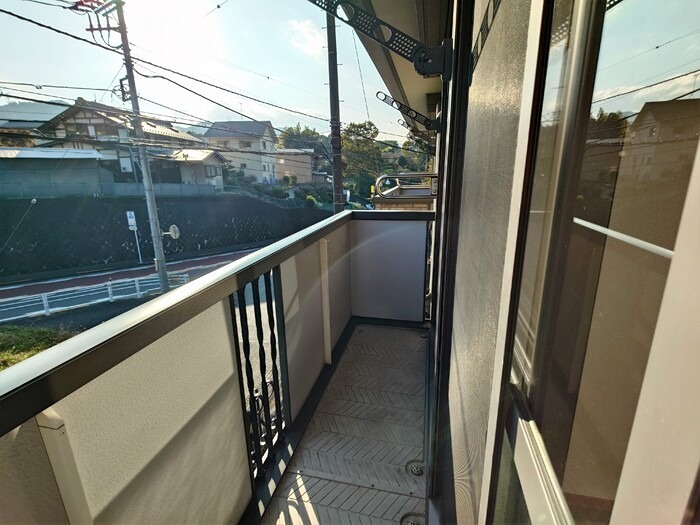 オークスコートＡ 南向きで日当たり良好です。