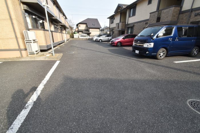 アミティエ 敷地内駐車場です。