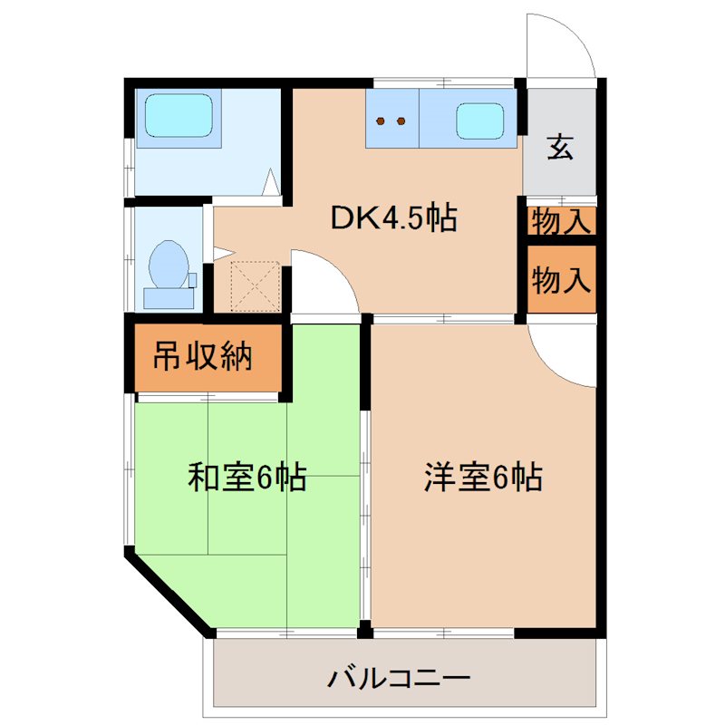 葵ハイツ ※301の写真です。