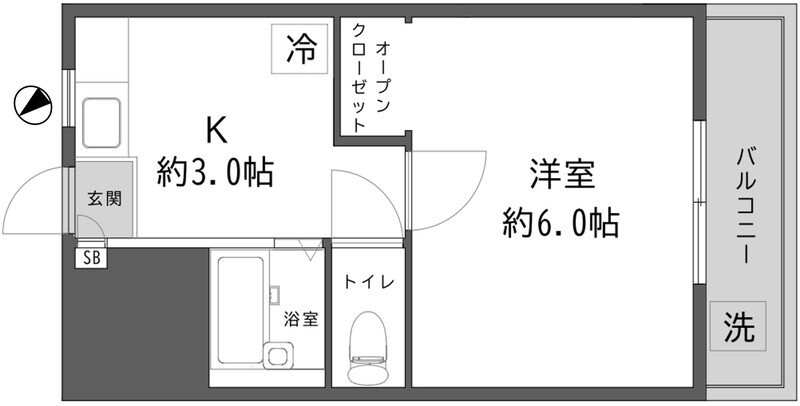 Misty 間取り