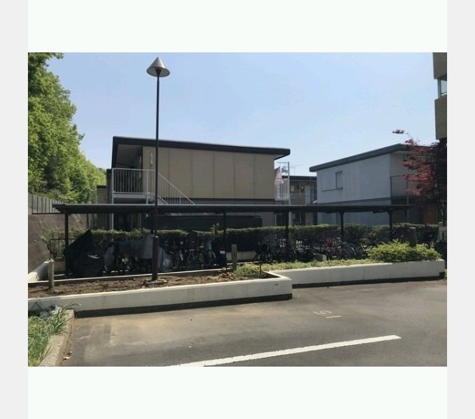 サンシャトーレマンション 駐車場です。