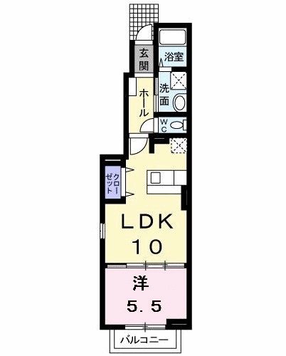 ブリリアント　Ｍ 間取り