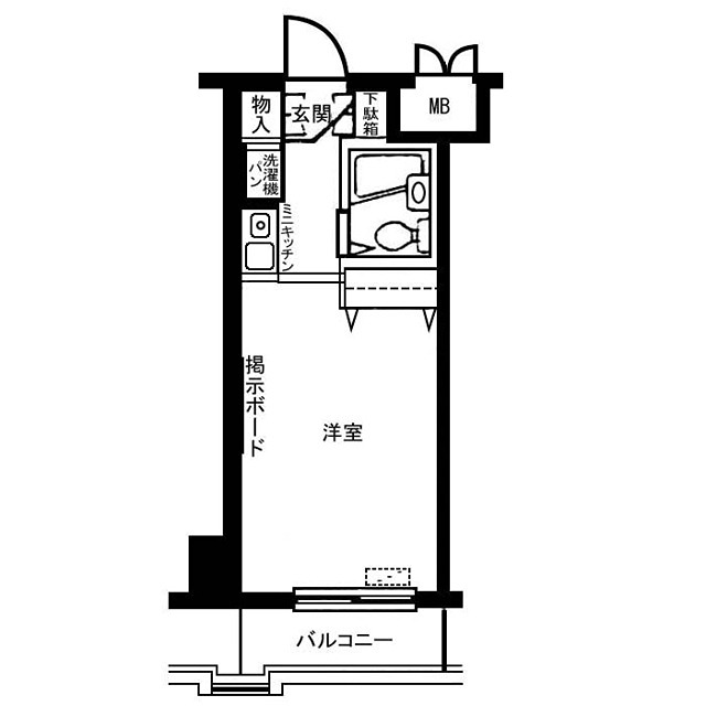 アバクス立川 エアコン、宅配BOX、完備1R☆