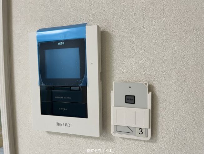 ディーアパートメント2 モニター付きで安心です。