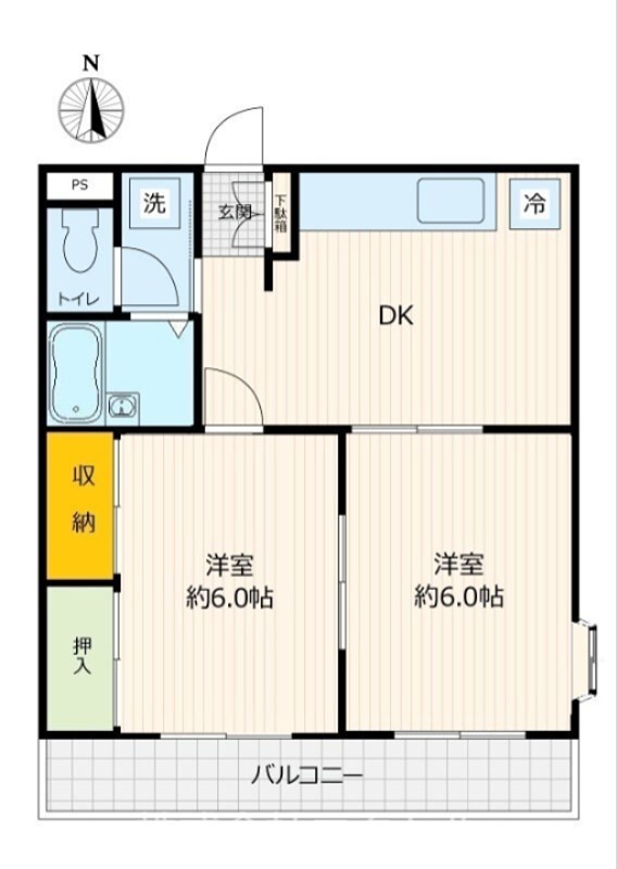 エステート小山第一 間取り
