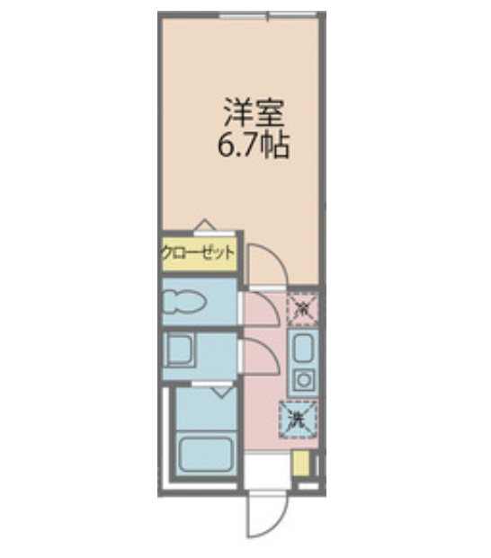 カインドネス八王子中央B棟 間取り