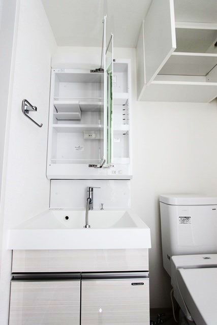 イアース八王子 朝に便利な独立洗面台です。(同建物の別部屋の写真)
