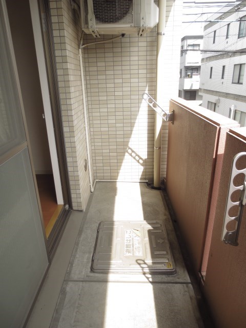 アグレアーブル千人町 バルコニーです。