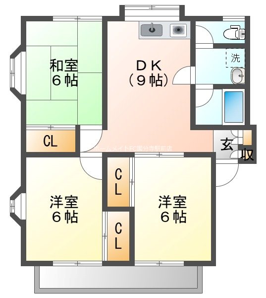 エスポワール壱番館 間取り