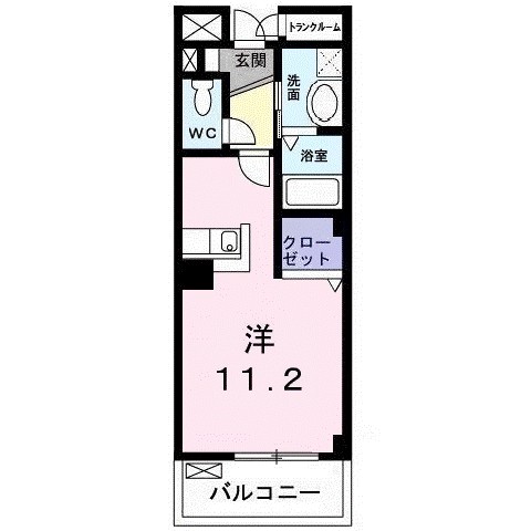 グリーンヒルズ大澤Ｂ 間取り