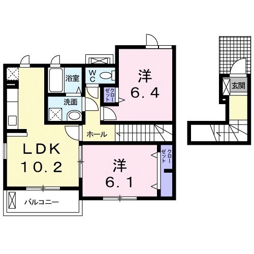 ベルクⅡ 間取り