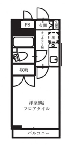 コスモリード国分寺 間取り