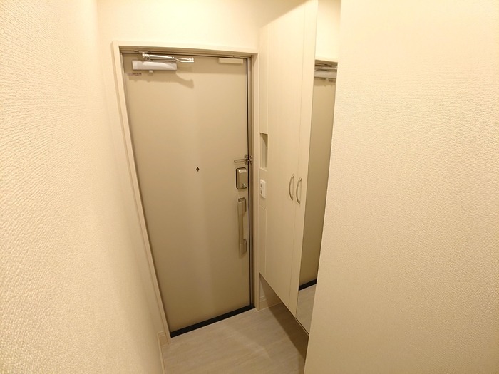 グランドソレイユ シューズBOX完備の玄関です。
