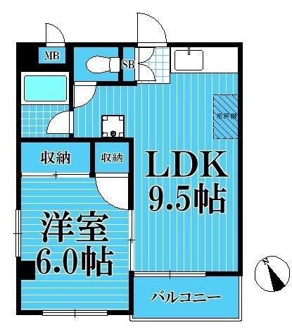 清新マンション 間取り